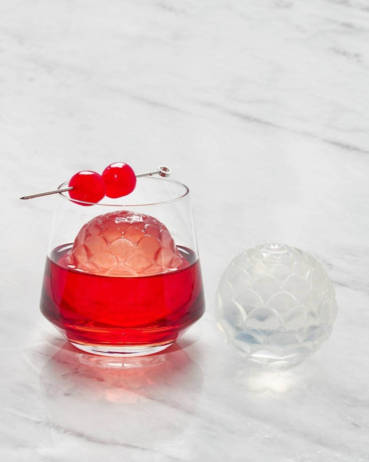 Petal Cocktail Ice Tray, Charcoal