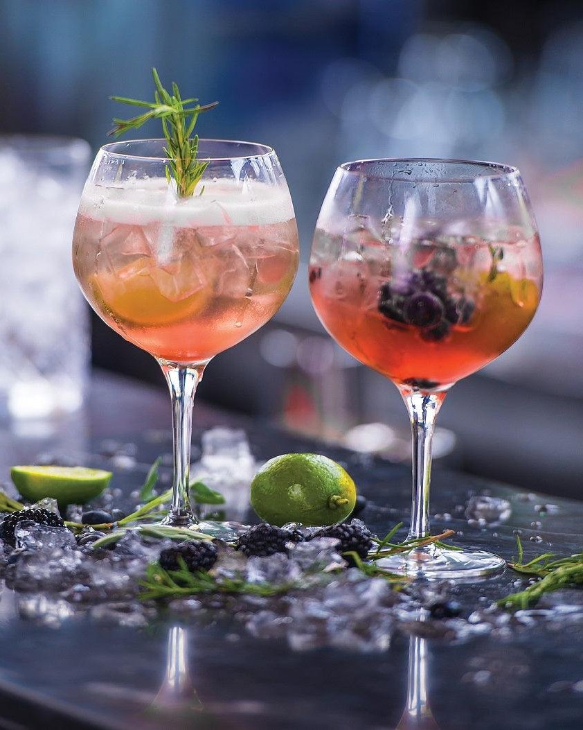 Vintage Gin and Tonic Glass
