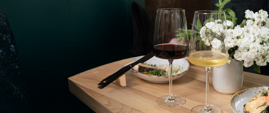 Red vs White Wine Glasses