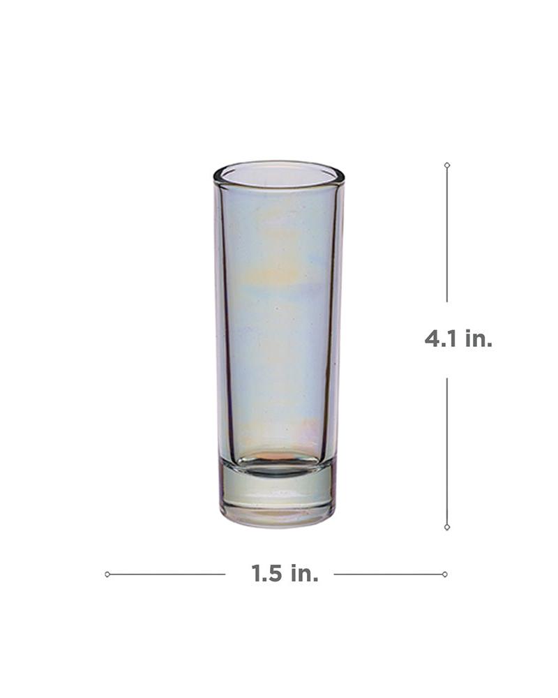 Iridescent tall shot glass (Barcraft)
