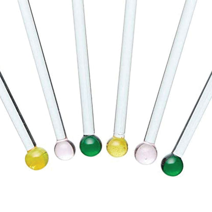 Tropical Glass Stirrers