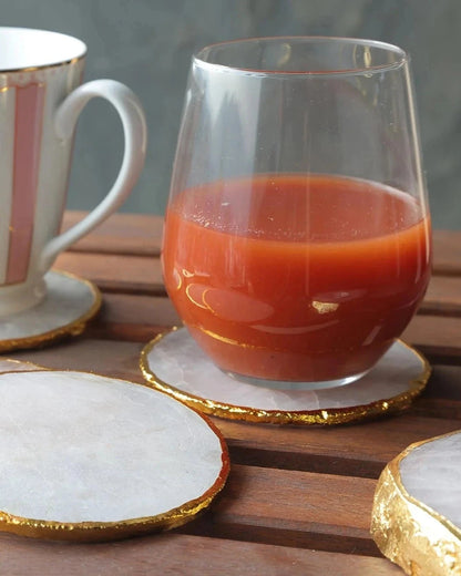 Quartz Coasters, Rose