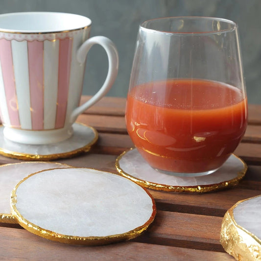 Quartz Coasters, Rose