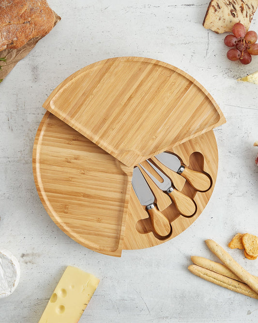 Bamboo Round Cheese Board
