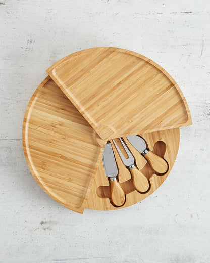 Bamboo Round Cheese Board