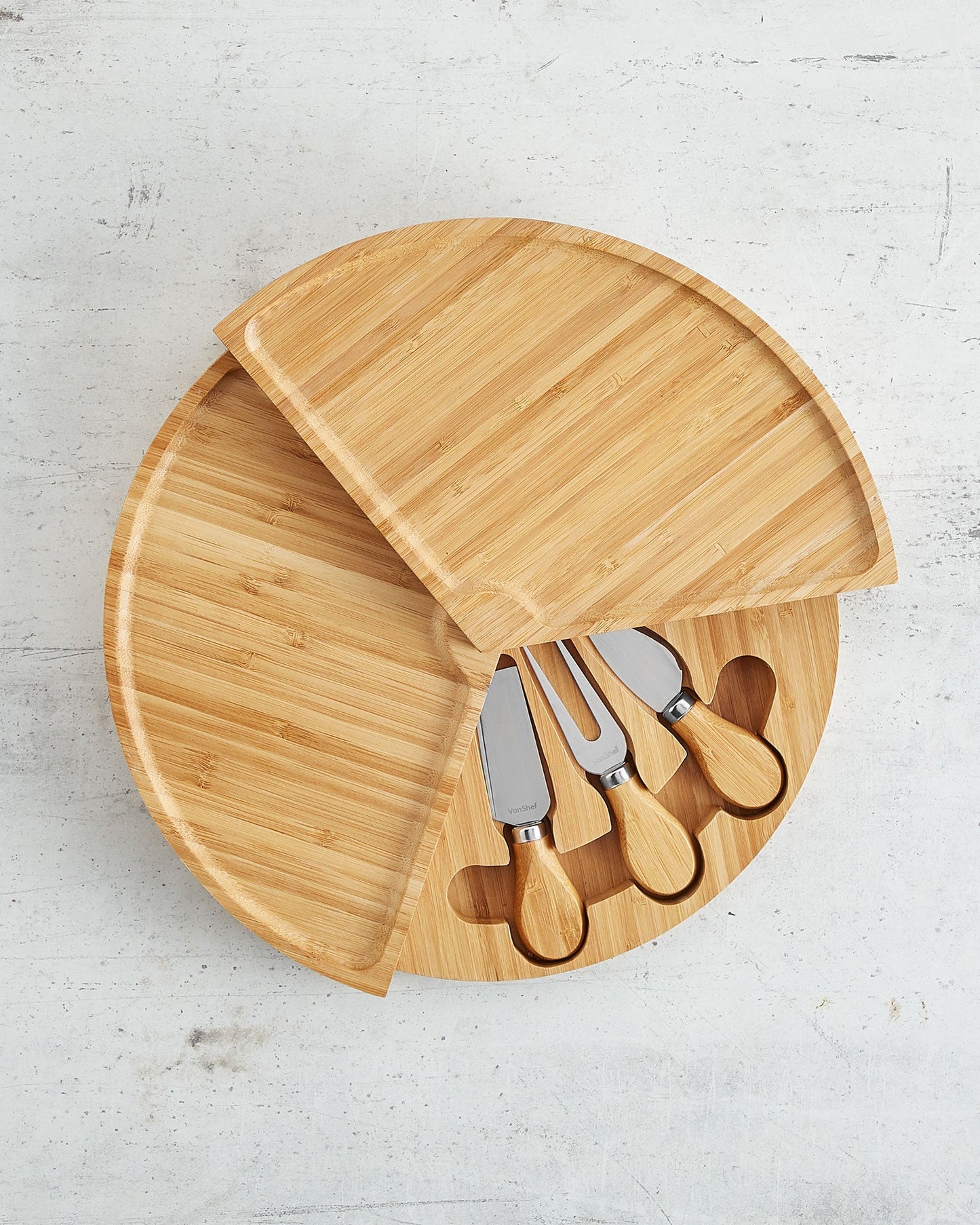 Bamboo Round Cheese Board