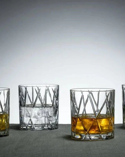 Modern Whisky Tumbler, Set of 6