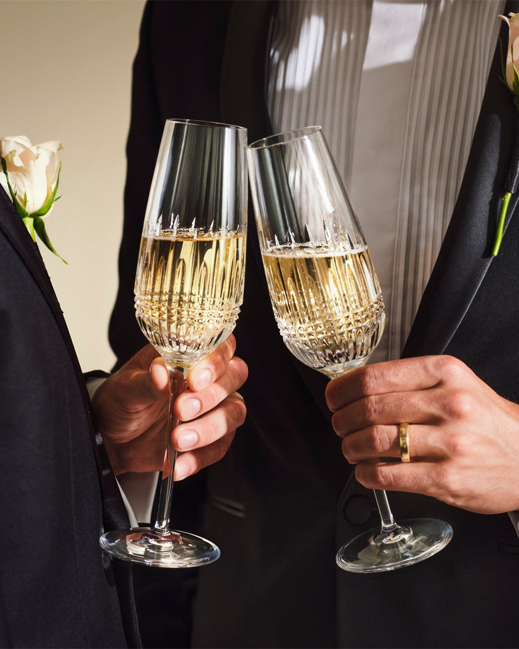 Lismore Diamond Essence Champagne Flute