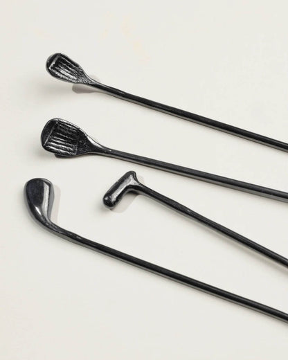 Tee-Time Cocktail Stirrers for Golf Lovers