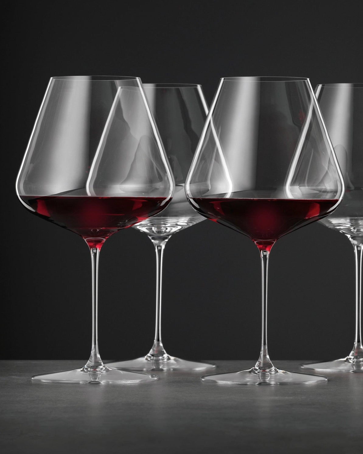 Definition Burgundy Glass