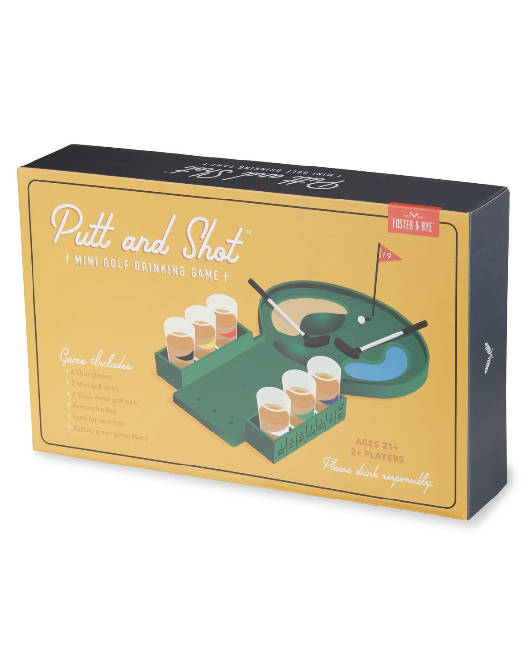 Putt & Shot Mini Golf Drinking Game