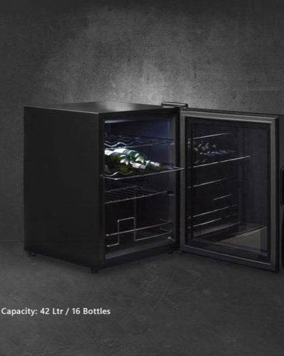 16 Bottle Single Temperature Wine Cooler - The Bar Collective