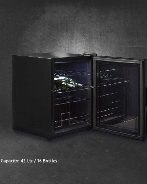 16 Bottle Single Temperature Wine Cooler - The Bar Collective