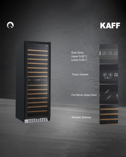 171 Bottle Dual Temperature Wine Cooler