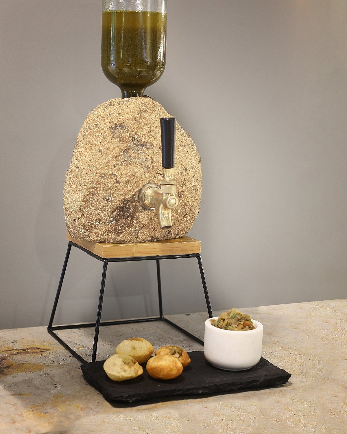 Exquisite Boulder Drink Dispenser