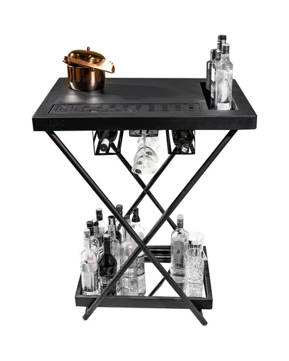 Model J - Matte Black, Foldable Bar Table