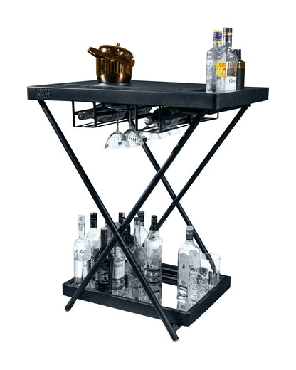 Model J - Matte Black, Foldable Bar Table