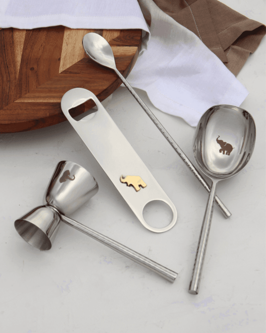 Hathi 4 Piece Bar Set