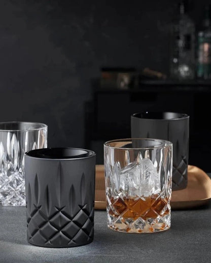 Noblesse Whisky Tumbler, Black