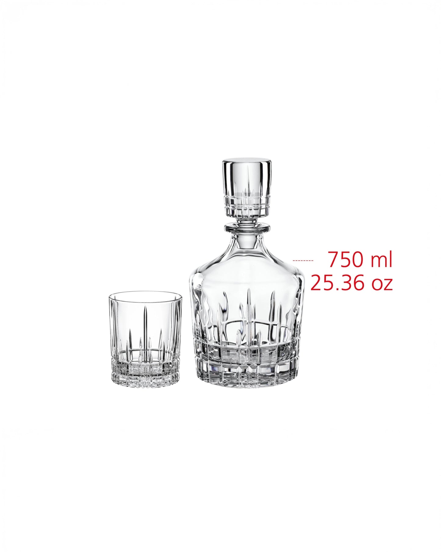Perfect Serve Whisky Decanter Set