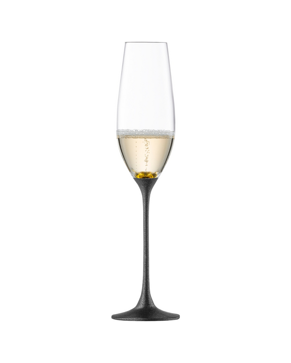 Champagne Exclusive Glass (Black)