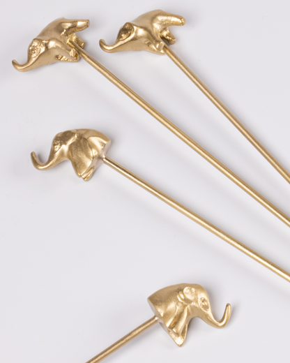 Hathi Brass Cocktail Stirrers Online