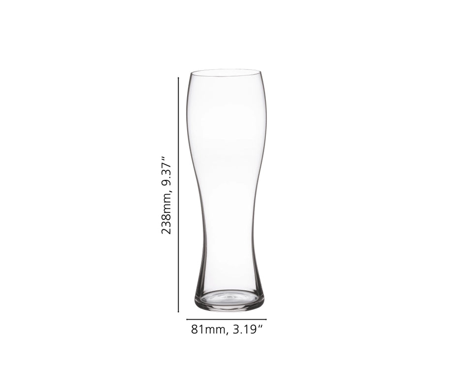 Classic Wheat Beer Glass