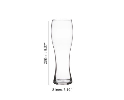 Classic Wheat Beer Glass