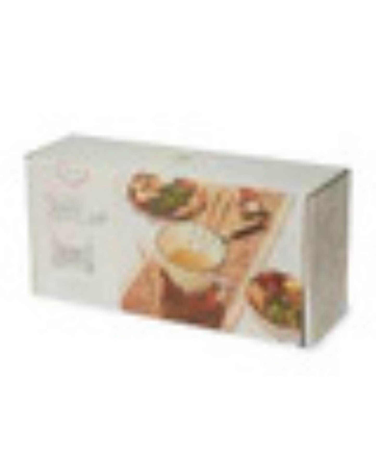 Wood & Cast Iron Fondue Pot