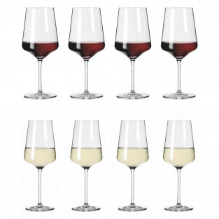 Julie Red & White Wine Glass Set