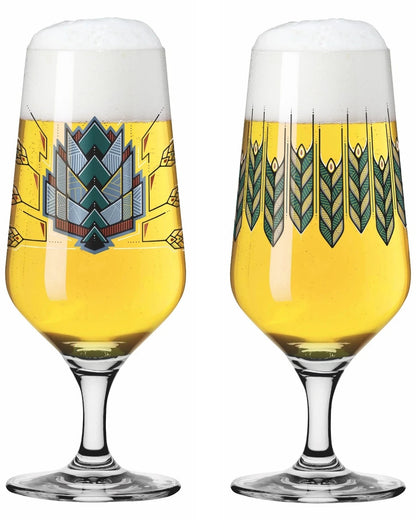 Brauchzeit Pilsner #4, Beer Glass