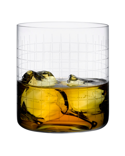 Finesse Grid Whisky Glass