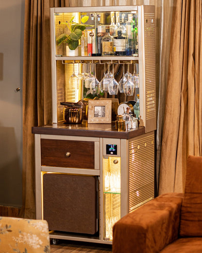 Model V Premium SMART Bar – Luxe Gold Lattice