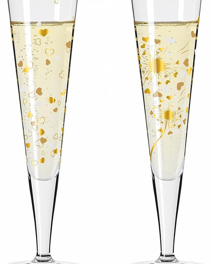 Goldnacht #24 Champagne Glass