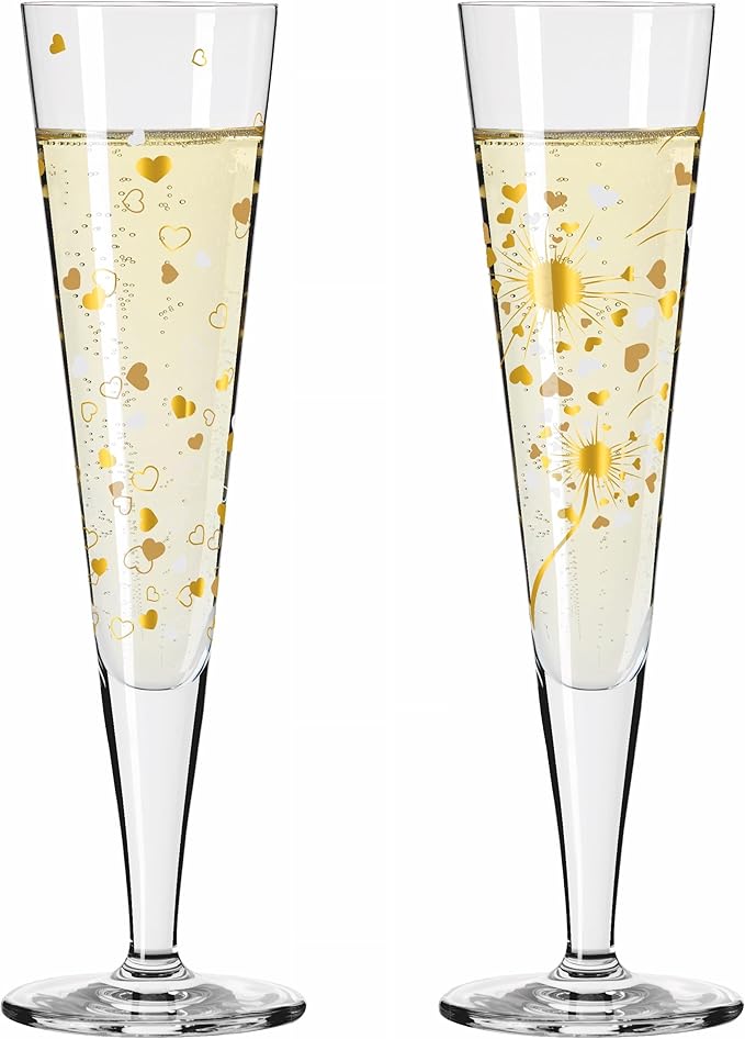 Goldnacht #24 Champagne Glass