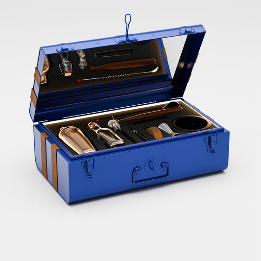 Portable Trunk Bar, Midnight Blue