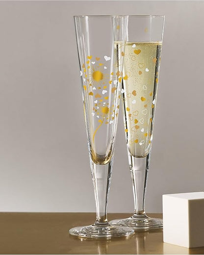 Goldnacht #24 Champagne Glass