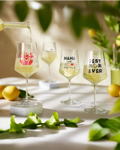 Sayings Cocktail Glass #2, Mom series