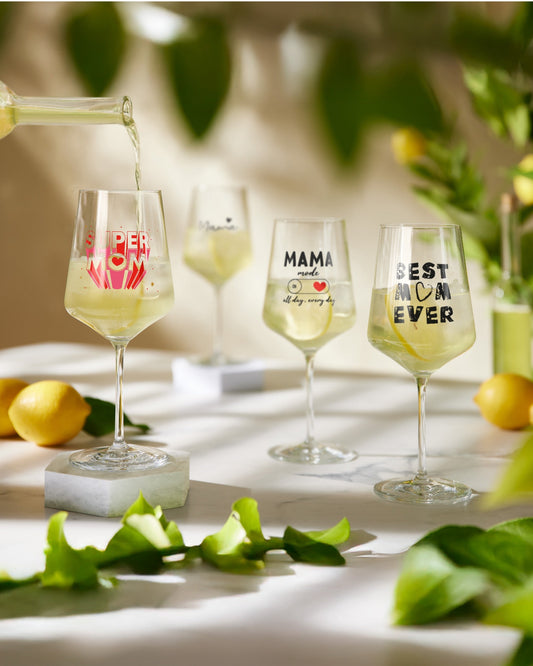 Sayings Cocktail Glass #2, Mom series