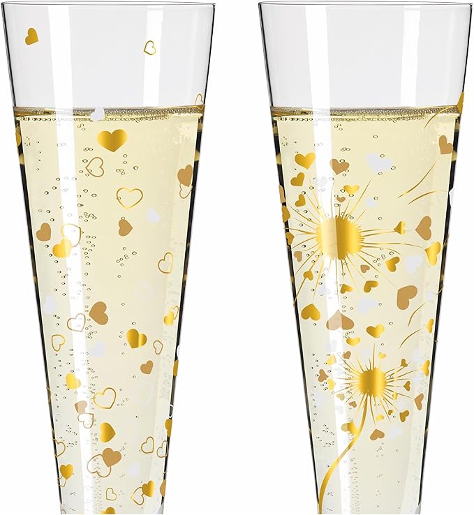 Goldnacht #24 Champagne Glass