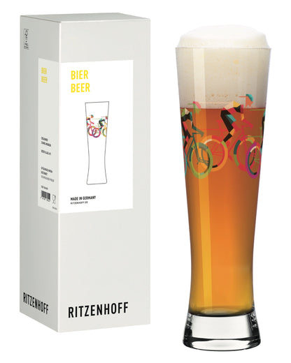 Cycling Series Beer Glass #1