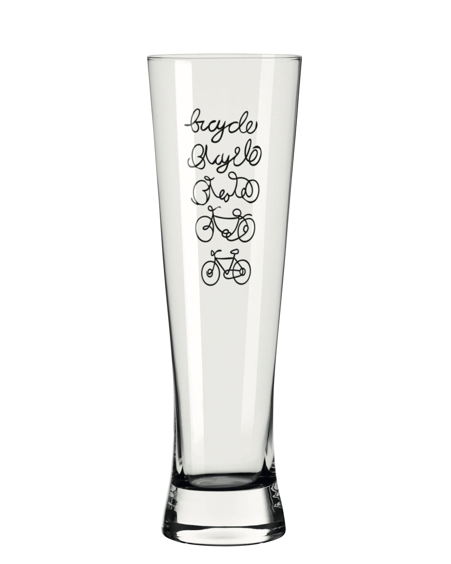 Cycling Series Beer Glass #2