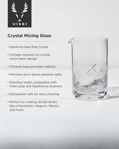 Crystal Mixing Glass