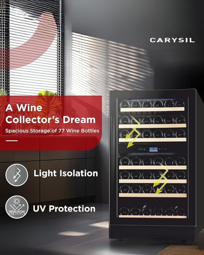 Wine Chiller, 77 bottles