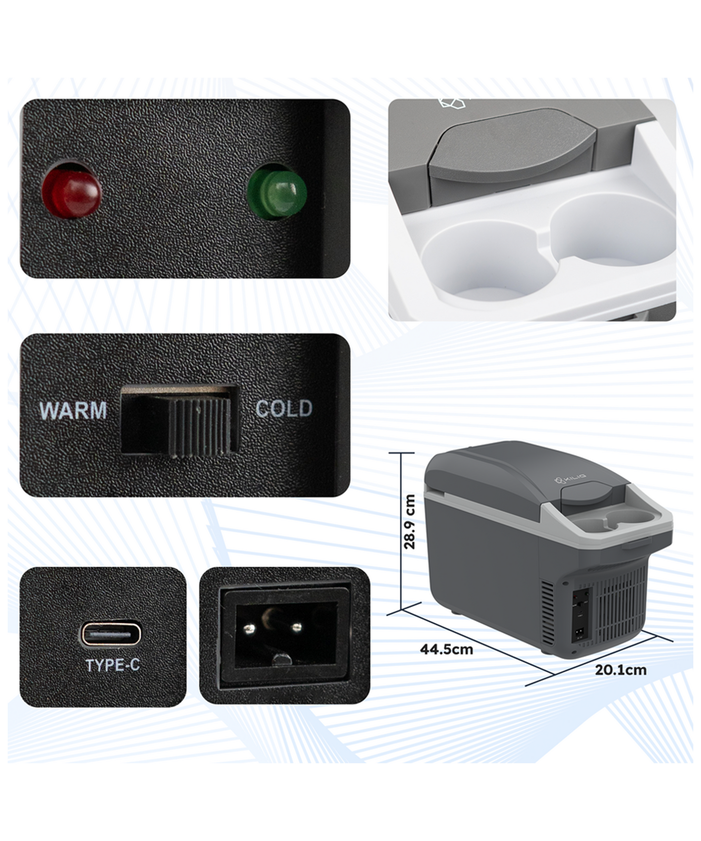 Zyro Electric Car Cooler & Warmer