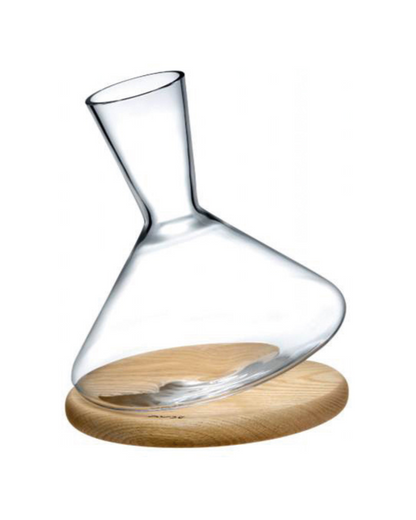 Balance Decanter With Wooden Base