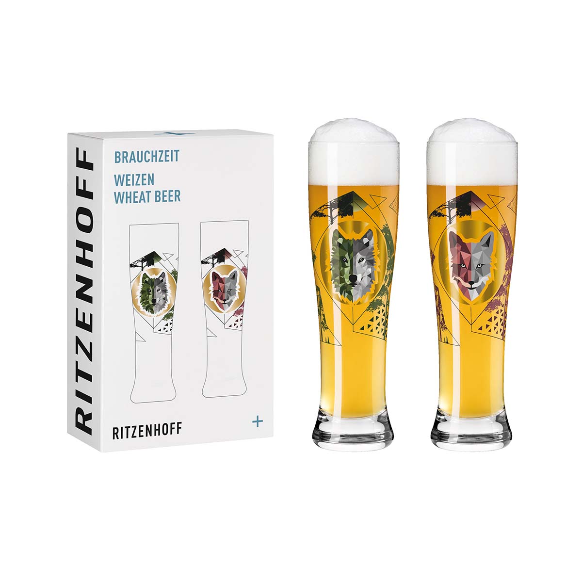 Brauchzeit Wheat Beer Glass #2