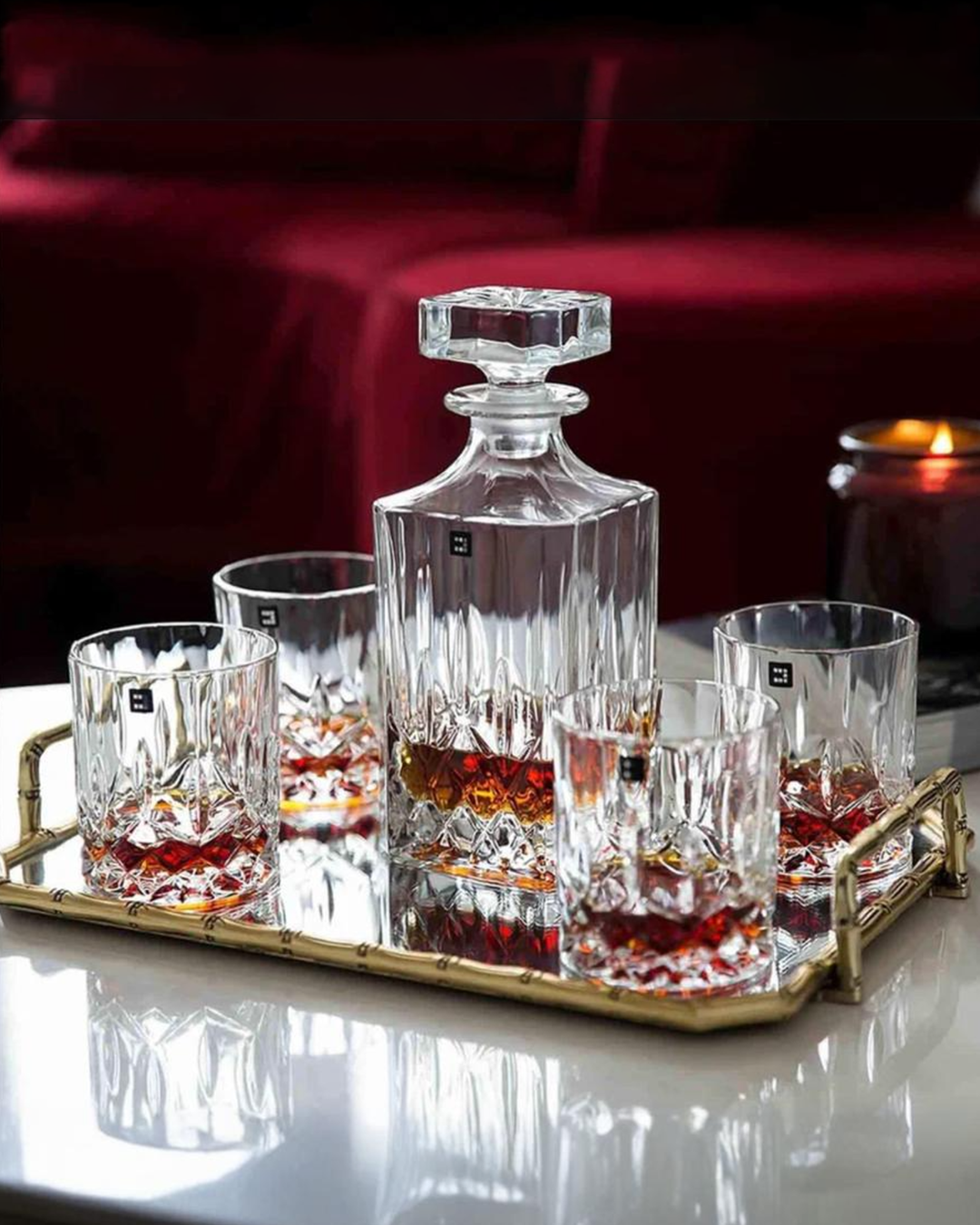 Buckingham Whisky Decanter Set