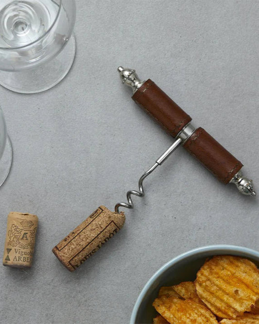 Leather Corkscrew