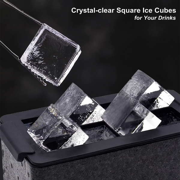 GlasKart's Crystal Clear Square Ice Mold
